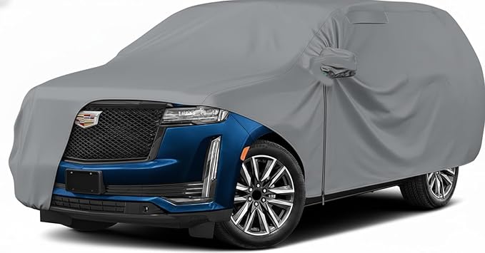 TORONTO Luxury SUV Car Cover for GMC Yukon XL, Chevrolet Suburban, Tahoe XL, Cadillac Escalade ESV 2000–2025 Waterproof, Windproof, UV Protection All-Weather Indoor Outdoor - Image 1